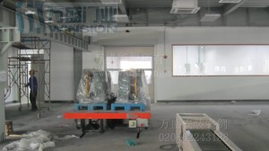 湖北荊州恒隆汽車(chē)精密有限公司快速卷簾門(mén)安裝案例