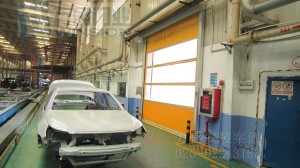 成都豐田汽車(chē)有限公司快速卷門(mén)安裝案例